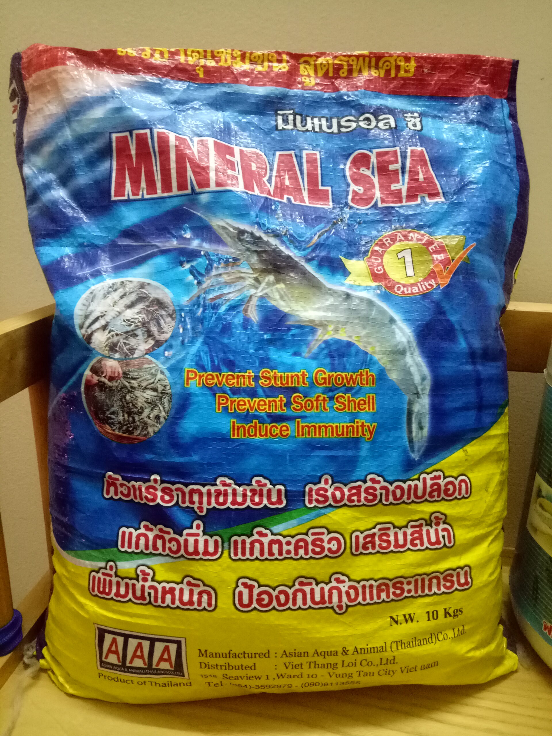 Mineral sea chất Khoáng vi lượng trong ao nuôi tôm