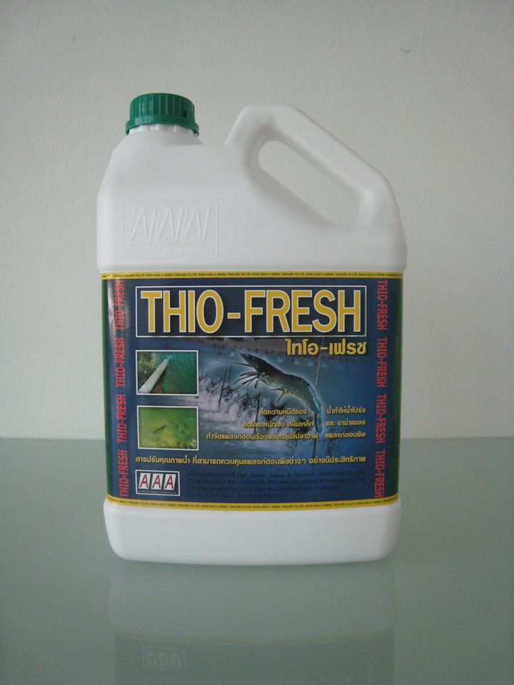 Thio fresh chất  xử lý khí độc nước ao nuôi tôm